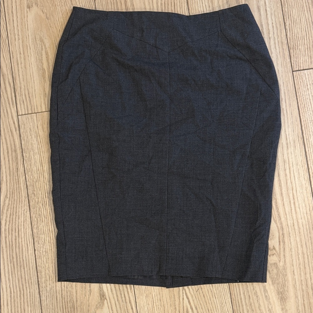Charcoal Pencil Skirt